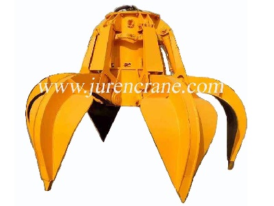 Electric hydraulic grab bucket